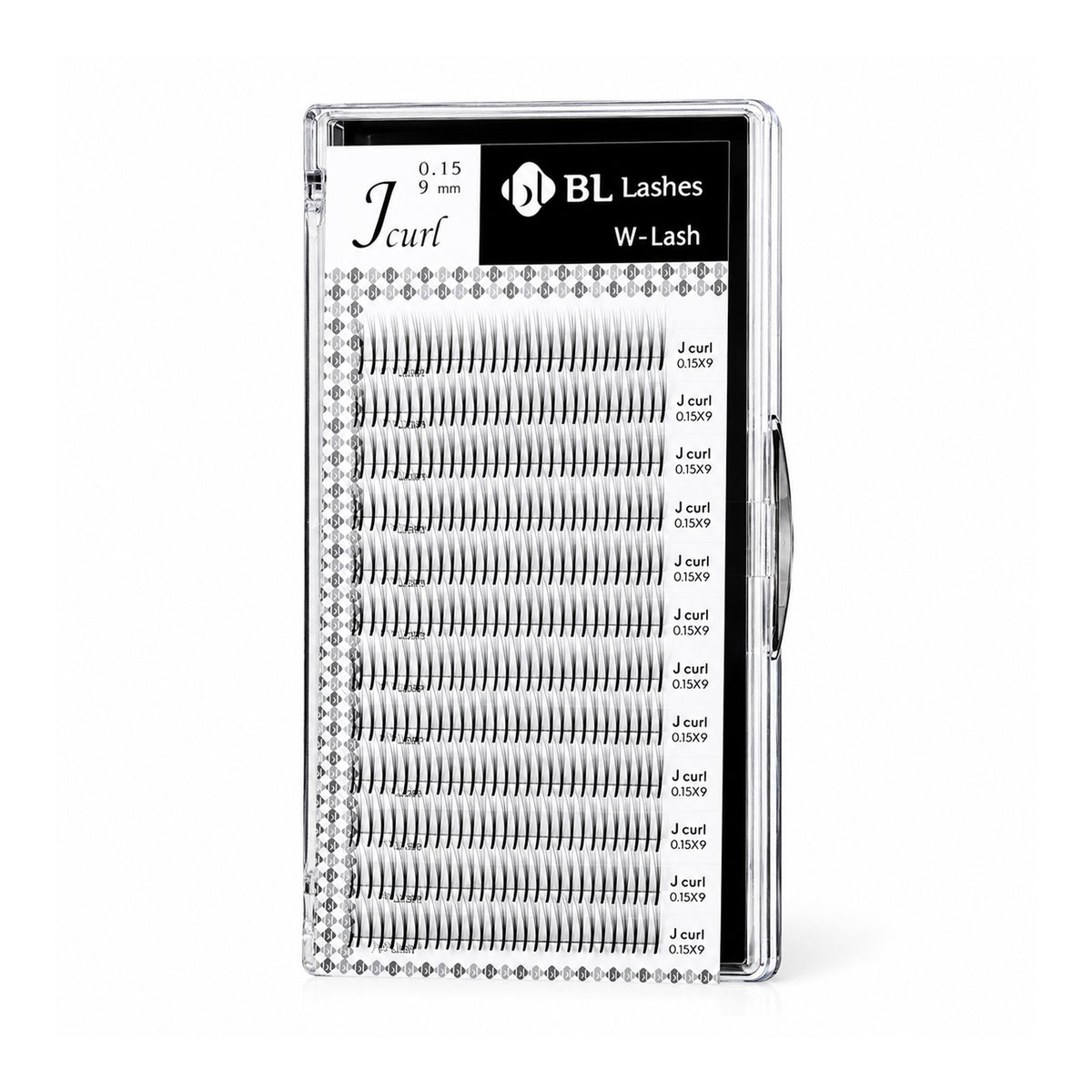 3D W-Lash Single Length Pre-Made Fans