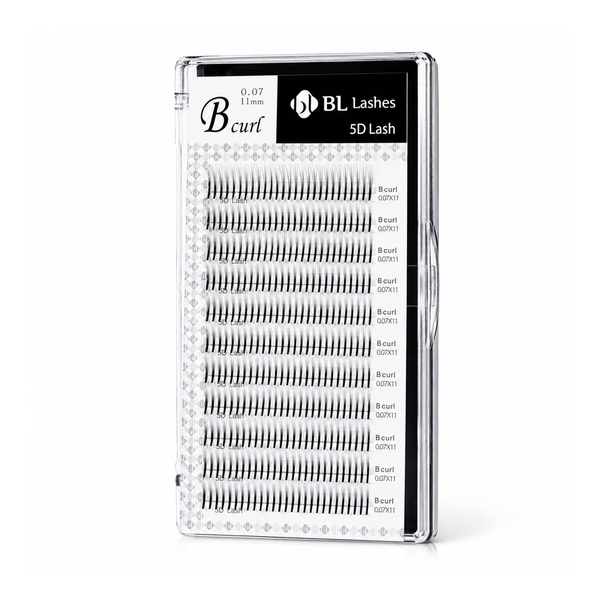 BL Level 5D Pre-Made Single Lash Tray Narrow Width