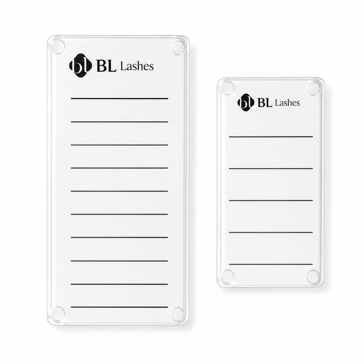 Professional lash holder palette for organising eyelash extension strips