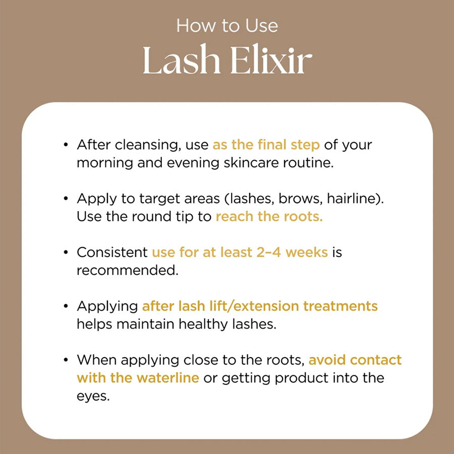 Lash Elixir | Lash & Brow Serum