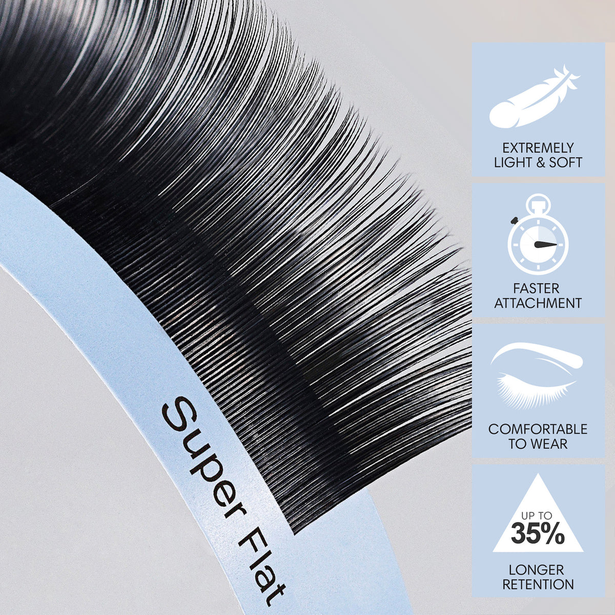 BL Super Flat Lashes Single & Mixed Length